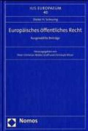 Europäisches öffentliches Recht de Dieter H. Scheuing