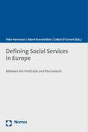 Defining Social Services in Europe de Peter Herrmann