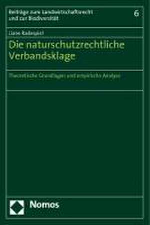 Die naturschutzrechtliche Verbandsklage de Liane Radespiel