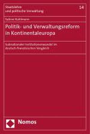 Politik- und Verwaltungsreform in Kontinentaleuropa de Sabine Kuhlmann