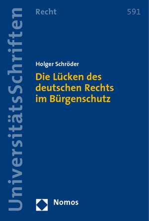 Die Lucken Des Deutschen Rechts Im Burgenschutz: Zum 65. Geburtstag Am 11.11.2009 de Holger Schröder