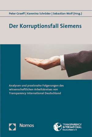 Der Korruptionsfall Siemens de Peter Graeff