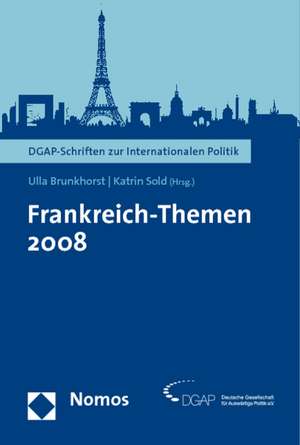 Frankreich-Themen 2008 de Ulla Brunkhorst