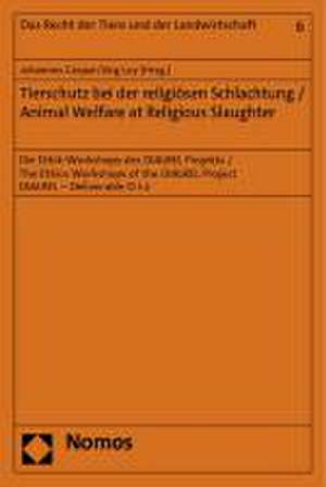 Tierschutz bei der religiösen Schlachtung