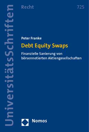 Debt Equity Swaps de Peter Franke