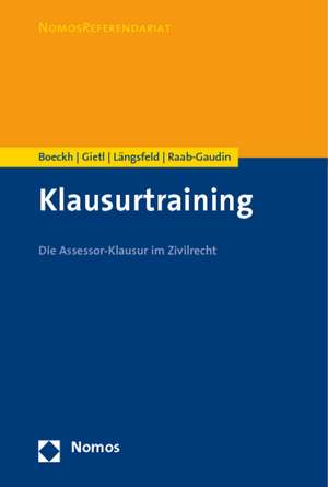 Klausurtraining de Walter Boeckh