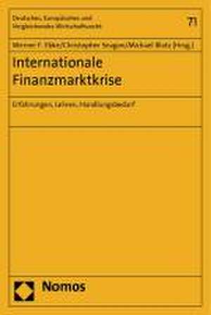 Internationale Finanzmarktkrise de Werner F. Ebke