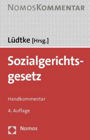 Sozialgerichtsgesetz de Peter-Bernd Lüdtke