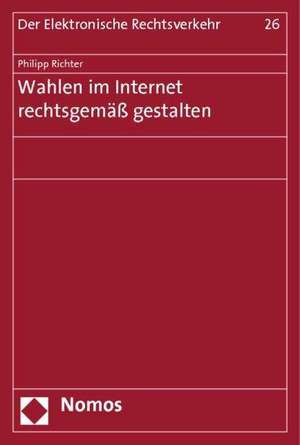 Wahlen Im Internet Rechtsgemass Gestalten: The Experience of the Western Balkan de Philipp Richter