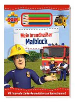 Feuerwehrmann Sam: Mein brandheißer Malblock