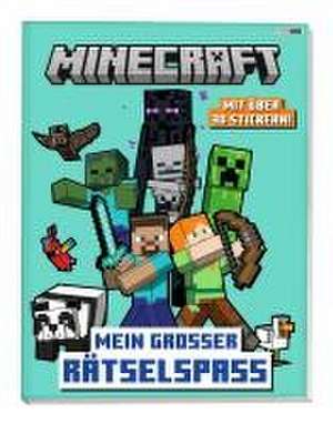 Minecraft: Mein großer Rätselspaß de Panini