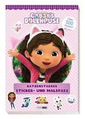 Gabby's Dollhouse: Katzenstarker Sticker- und Malspaß