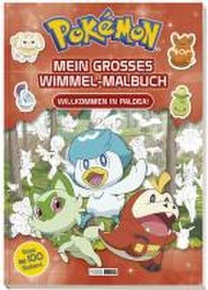 Pokémon: Mein großes Wimmel-Malbuch - Willkommen in Paldea! de Pokémon