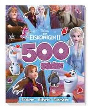 Disney Die Eiskönigin 2: 500 Sticker - Stickern - Rätseln - Ausmalen de Panini