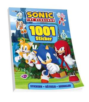 Sonic The Hedgehog: 1001 Sticker: Stickern - Rätseln - Ausmalen de Panini