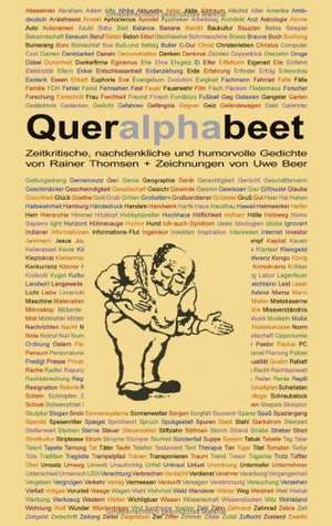 Queralphabeet de Rainer Thomsen