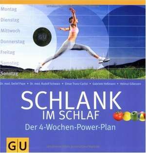 Schlank im Schlaf. Der 4-Wochen-Power-Plan de Helmut Gillessen