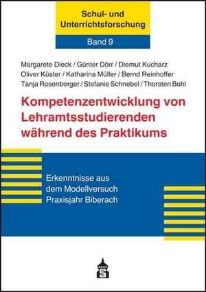 Kompetenzentwicklung von Lehramtsstudierenden während des Praktikums de Margarete Dieck