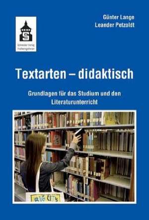 Textarten - didaktisch de Günter Lange