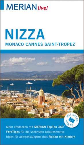 MERIAN live! Reiseführer Nizza Monaco Cannes Saint-Tropez de Gisela Buddée