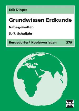 Grundwissen Erdkunde de Erik Dinges