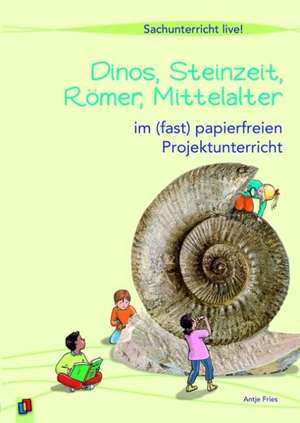 Dinos, Steinzeit, Römer, Mittelalter de Antje Fries