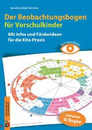 Auf einen Blick! - Der Beobachtungsbogen für Vorschulkinder de Kornelia Schlaaf-Kirschner