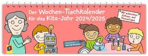 Der Wochen-Tischkalender für das Kita-Jahr 2024/2025 de Anja Boretzki