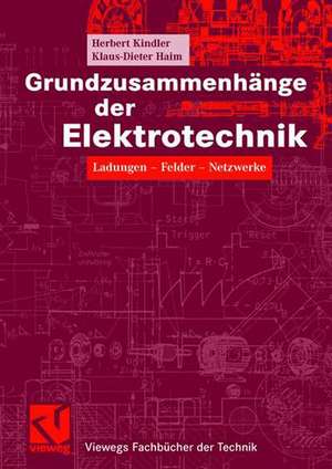 Grundzusammenhänge der Elektrotechnik: Ladungen - Felder - Netzwerke de Herbert Kindler