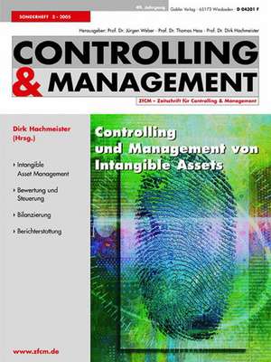 Controlling und Management von Intangible Assets de Dirk Hachmeister