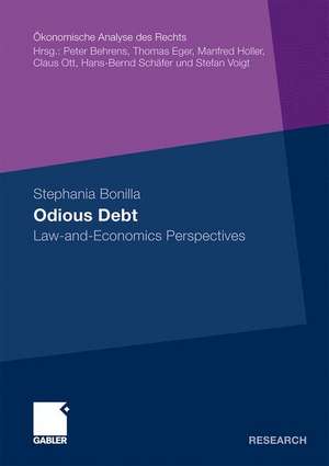 Odious Debt: Law-and-Economics Perspectives de Stephania Bonilla