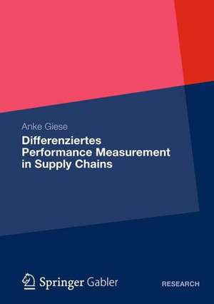 Differenziertes Performance Measurement in Supply Chains de Anke Giese