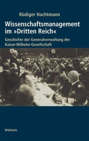 Wissenschaftsm. im "Dritten Reich". 2Bde de Rüdiger Hachtman