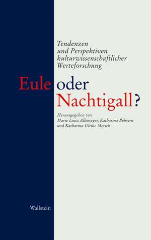 Eule oder Nachtigall? de Marie Luisa Allemeyer