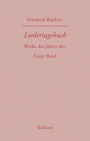 Liedertagebuch X de Friedrich Rückert