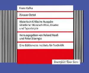 Zürauer Zettel de Franz Kafka