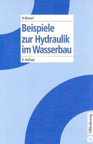 Beispiele zur Hydraulik im Wasserbau de Robert Rössert