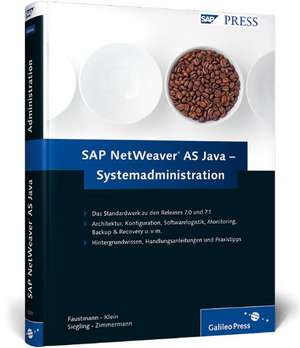 SAP NetWeaver AS Java - Systemadministration de André Faustmann