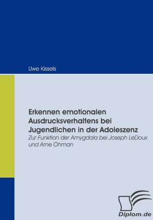 Erkennen Emotionalen Ausdrucksverhaltens Bei Jugendlichen in Der Adoleszenz: Das Fallbeispiel Ryanair in Bremen de Uwe Kissels