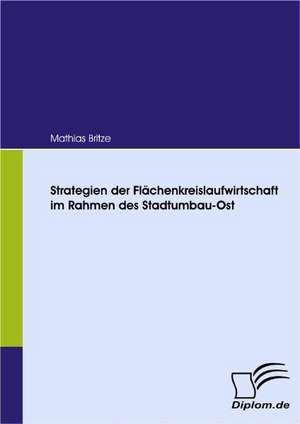 Strategien Der FL Chenkreislaufwirtschaft Im Rahmen Des Stadtumbau-Ost: Mirror and Antagonist of His Time de Mathias Britze