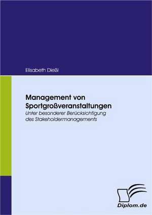 Management Von Sportgro Veranstaltungen: Politische Konomie - Die Uns Alle Angeht" de Elisabeth Dießl