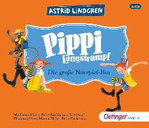 Pippi Langstrumpf. Die grosse Hörspielbox (6 CD) de Astrid Lindgren