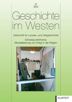 Geschichte im Westen 27/2012