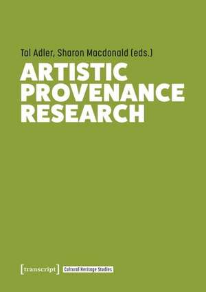 Artistic Provenance Research de Tal Adler