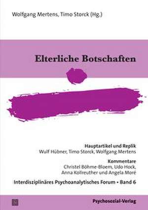 Elterliche Botschaften de Wolfgang Mertens