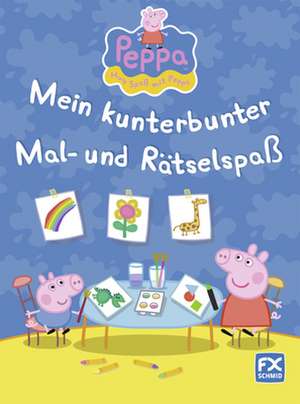 Peppa - Mein kunterbunter Mal- und Rätselspaß