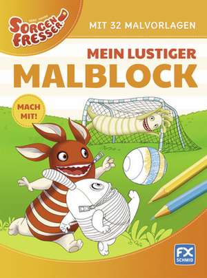 Gerd Hahns Sorgenfresser: Mein lustiger Malblock