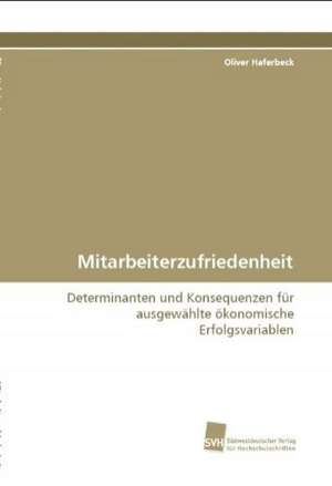 Mitarbeiterzufriedenheit de Oliver Haferbeck