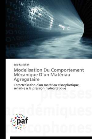 Modelisation Du Comportement Mécanique D¿un Matériau Agregataire de Saïd Rjafiallah