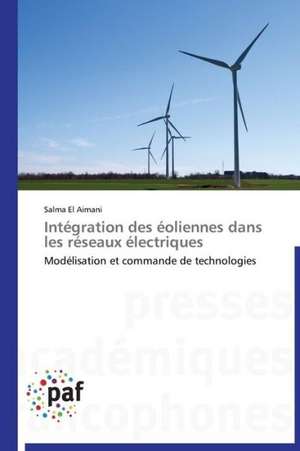 Intégration des éoliennes dans les réseaux électriques de Salma El Aimani